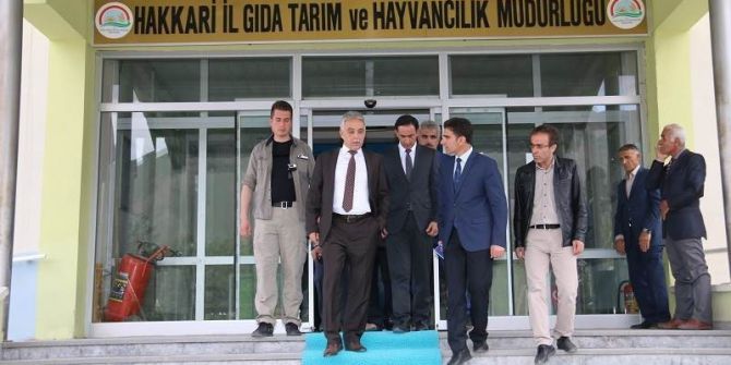 Vali Toprak’tan Müdür Şimşek’e Ziyaret