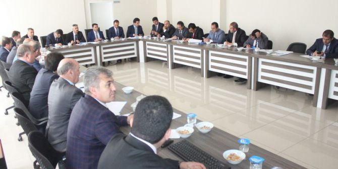 Çatak’ta Eğitim Toplantısı