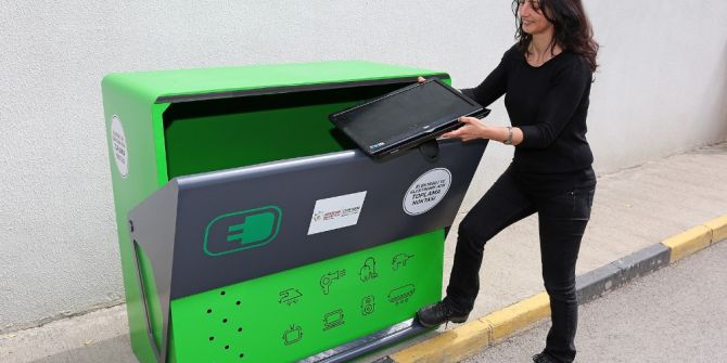 Ataşehir’de “Elektrikli Ve Elektronik Atık Toplama Noktaları” Oluşturuldu