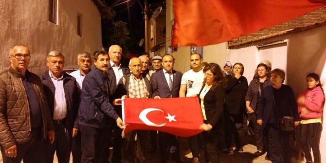 Şehit Ailesinin Acısına Ortak Oldular