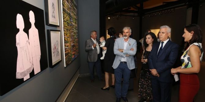 Nilüfer Sanat Çalıştayı Eserleri Bu Sergide
