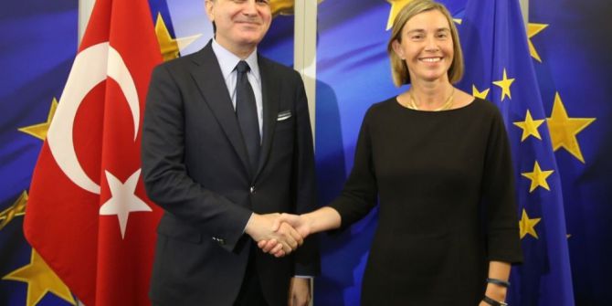 Bakan Çelik, Brüksel’de Mogherini İle Görüştü