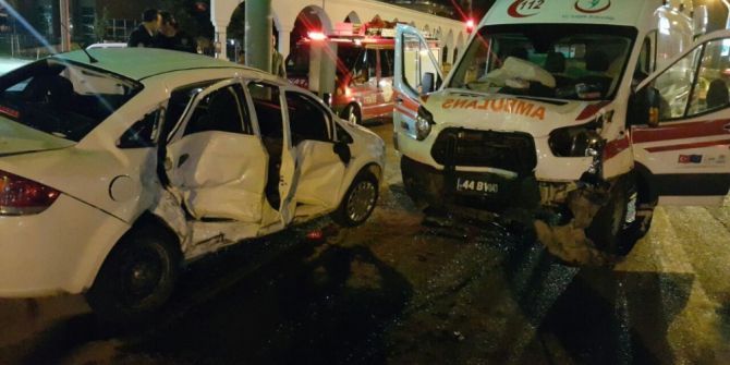 Malatya’da 3 Ayrı Kazada 9 Kişi Yaralandı
