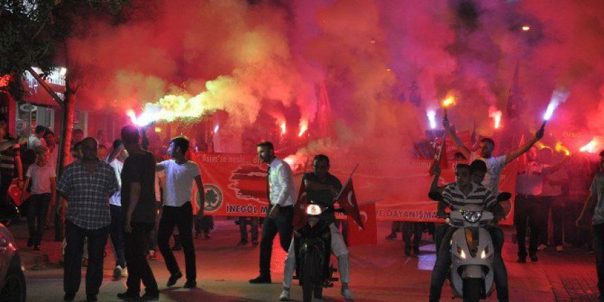 İnegöl’de Nöbete Devam