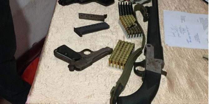 Kars’ta 3 Adet Silah Ele Geçirildi