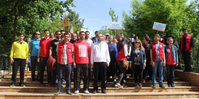 Sağlık İçin Yürüyüş Yapıldı