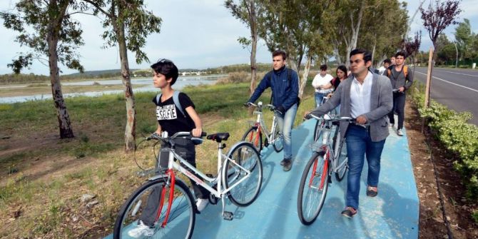 Aliağa Bisikletçilerin Uğrak Yeri Oldu