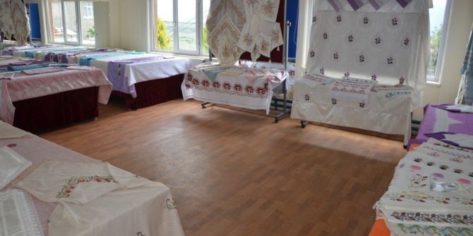 Sakem Kursiyerlerinden Sergi