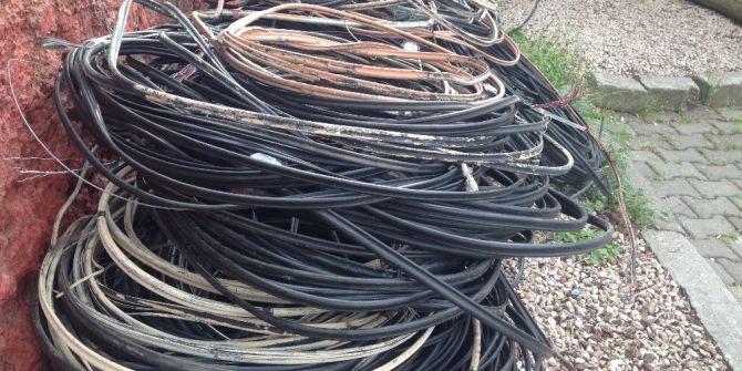 Yol Uygulamasında Durdurulan Kamyonda Telekom’a Ait Çalıntı 400 Kilo Kablo Ele Geçirildi