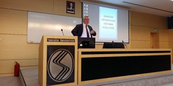 Saü’de Akademik Personele Oryantasyon Eğitimi Verildi