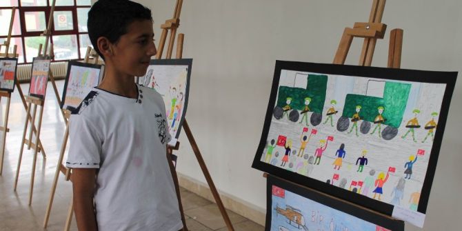 Kocasinan 4. Bölge Okulları 15 Temmuz Şehitlerini Andı