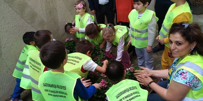 Gaziosmanpaşalı Minik Bahçıvanlar İş Başında