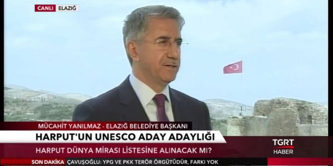 Başkan Yanılmaz, Harput’un Unesco Yolculuğunu Tgrt Ekranlarında Anlattı