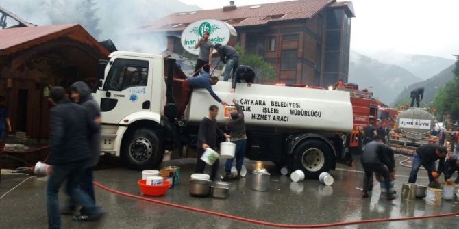 Uzungöl’deki Yangın Kontrol Altına Alındı