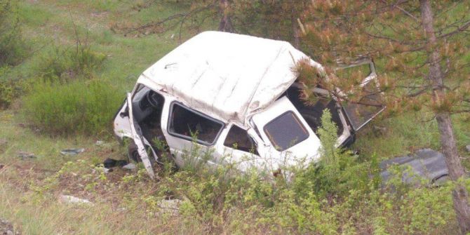 Emet’te Trafik Kazası: 1 Yaralı