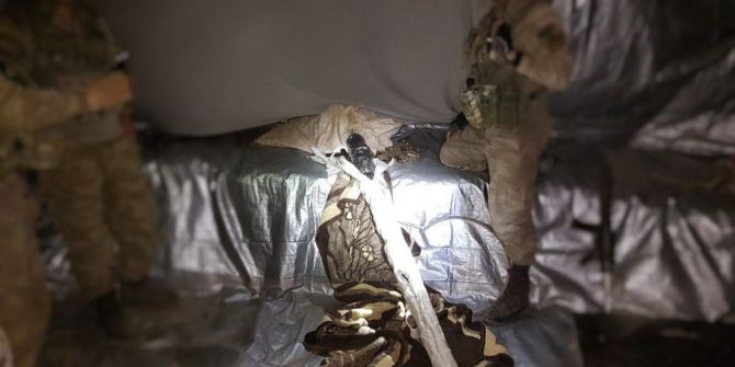 Bestler-dereler Bölgesinde Rus Menşeli Hava Savunma Füzesi Ele Geçirildi