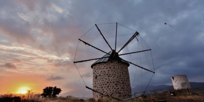 Bodrum’da Kartpostallık Gün Batımı