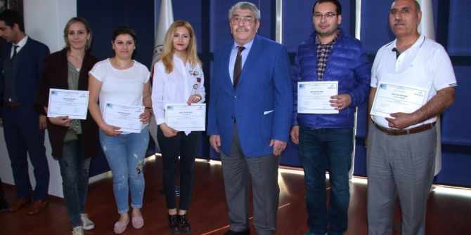 Kosgeb Uygulamalı Girişimcilik Eğitimleri Sonunda 60 Kursiyer Sertifikasını Aldı