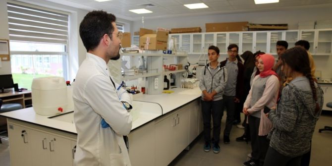 Liselilerden Üniversiteye Teknik Gezi