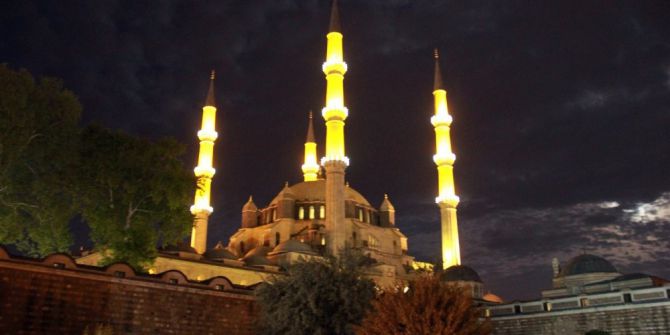 Selimiye Cami’nde Berat Kandili Coşkusu