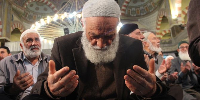 Elazığ’da Camiler Doldu Taştı