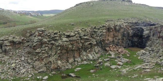 Ağrı’da Şelale Kurudu