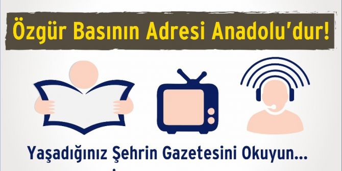 Gazeteciler Federasyonu Başkan Vekili Mehmet Emin Turpçu: “Anadolu Özgür Basının Adresidir”
