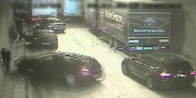 Amasya’daki Feci Trafik Kazaları Kamerada