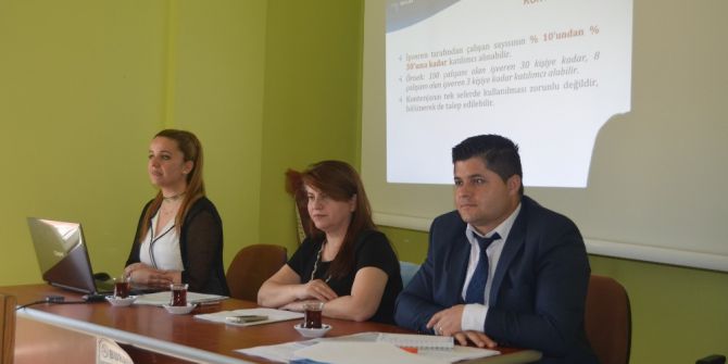 Selendi’de Esnafa Teşvikler Anlatıldı