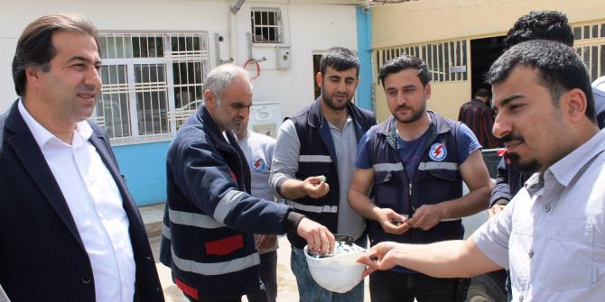 Dicle Elektrik İsg Uzmanları Ve Yetkilileri Sahada