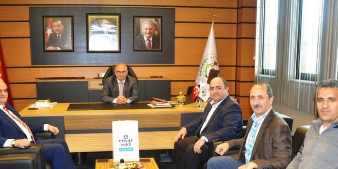 Ensar Vakfı’ndan Oral’a Ziyaret