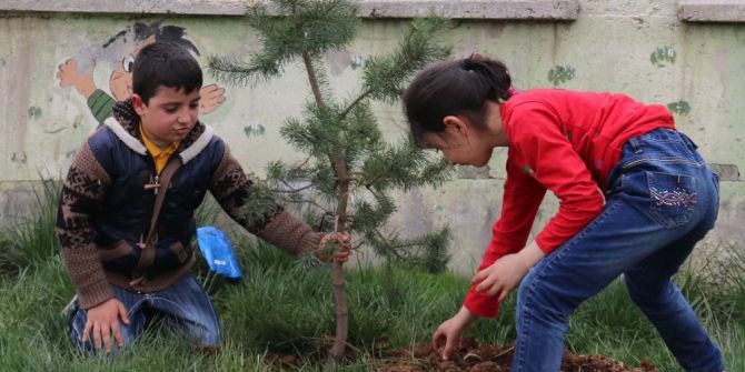 Bitlis’te Fidan Dikimi