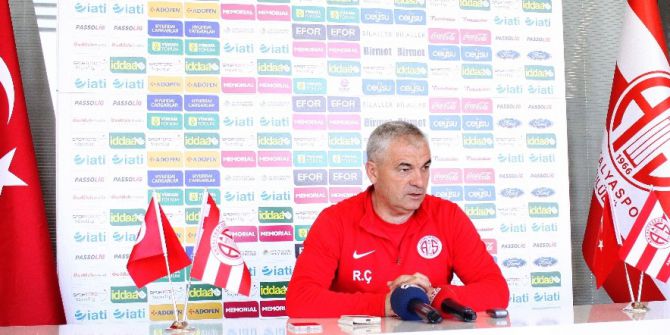 Rıza Çalımbay: "Fenerbahçe Maçından Puanlarla Dönmek İstiyoruz"