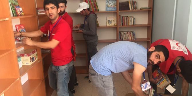 Üniversiteli Kızılaycılar Lice’de