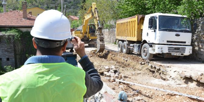 Akseki’de 2 Mahalleye Kanalizasyon Geliyor