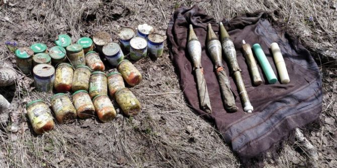 Erzurum Karayazı’da Pkk’nın Cephaneliği Ele Geçirildi