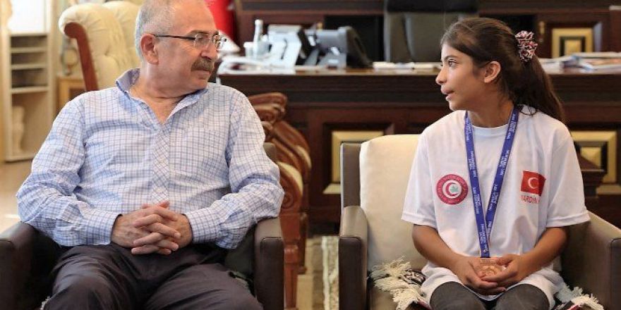 Vali Yaman Cansu Alınca’yı Tebrik Etti