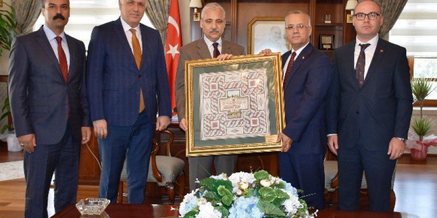 Başkan Kayda’dan, Vali Güvençer’e Hayırlı Olsun Ziyareti