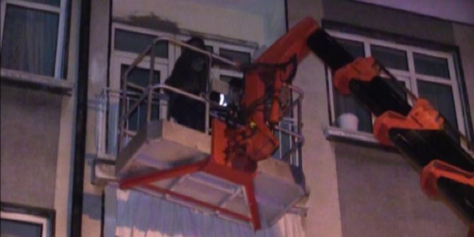 Derin Uykuya Dalan Aileyi İtfaiye Uyandırdı