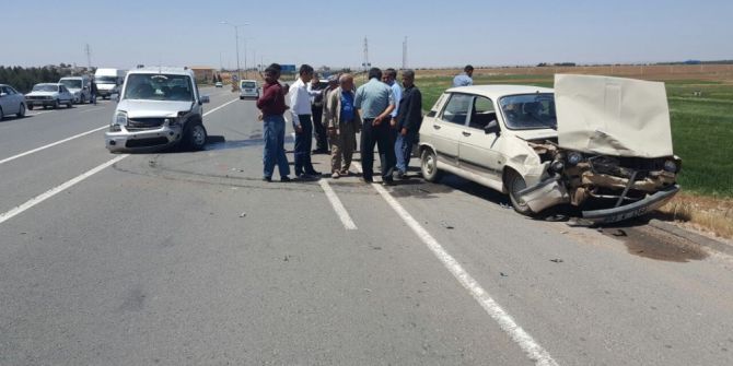 Şanlıurfa’da Trafik Kazası: 2 Yaralı