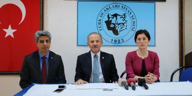 Türk Ocakları Sivas Şubesi’nden Atatürk’e Hakarete Tepki