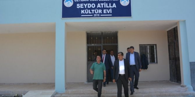 Kültür Evi İnşaatında Sona Yaklaşıldı