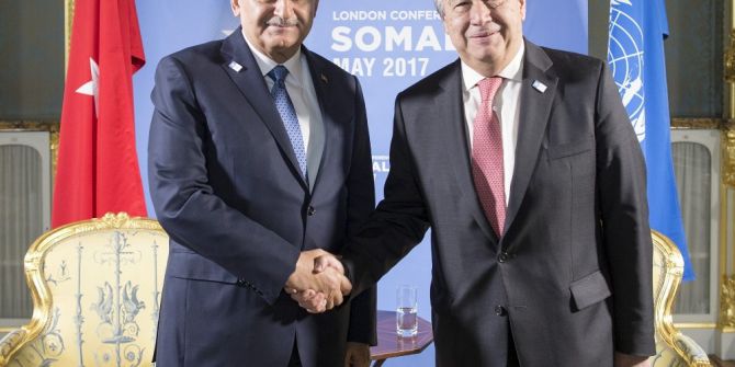 Başbakan Yıldırım, Bm Genel Sekreteri Guterres İle Görüştü