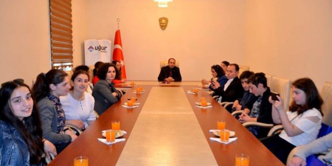 Gürcistanlı Öğrenciler, Erzincan’da