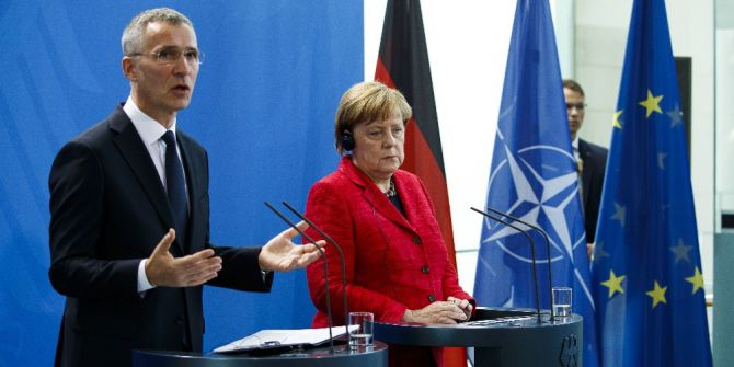 Stoltenberg, Merkel’le Görüştü