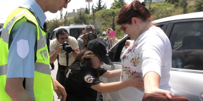 Engelli Çocuklar Polis Oldu, Uygulama Yaptı