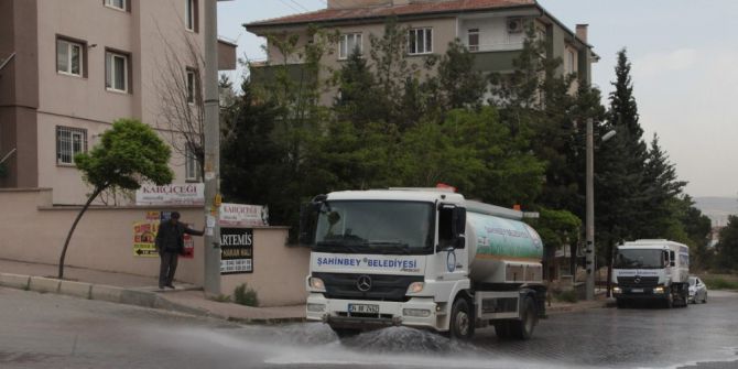 Şahinbey Belediyesinden Bahar Temizliği