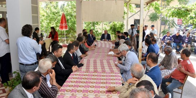 Vali Çiçek, Marmaris’te Mahalle Muhtarları İle Bir Araya Geldi
