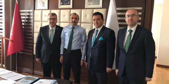 Başkan Bakıcı Ankara’da Temaslarda Bulundu