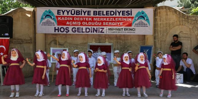 Eyyübiyeli Kadınlar Eserleri Görücüye Çıktı